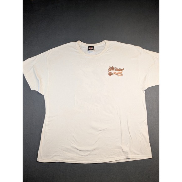 Harley Davidson‎ Shirt 3X large mens bahamas freeport Back graphic beach blue - Picture 1 of 8